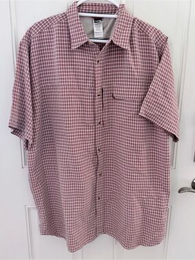 The North Face Shirt XL | Red White Plaid Button Up